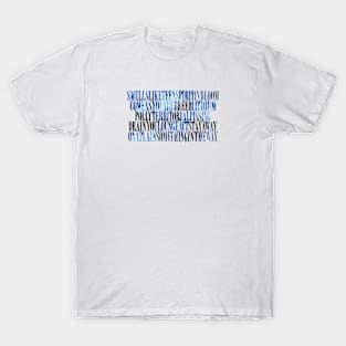 Nevermind Tracklist T-Shirt